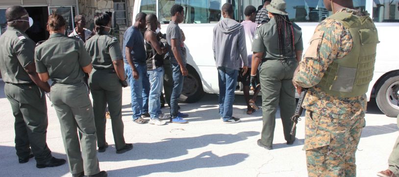 RBDF Apprehends Haitian Migrants