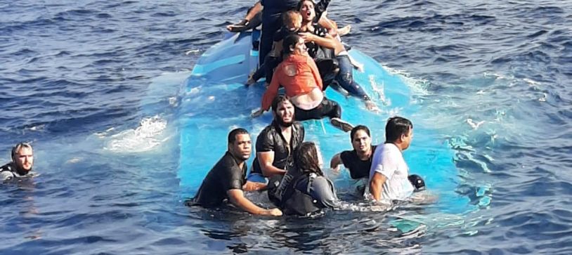 Search & Rescue Effort for Suspected Migrant Smuggling Operation