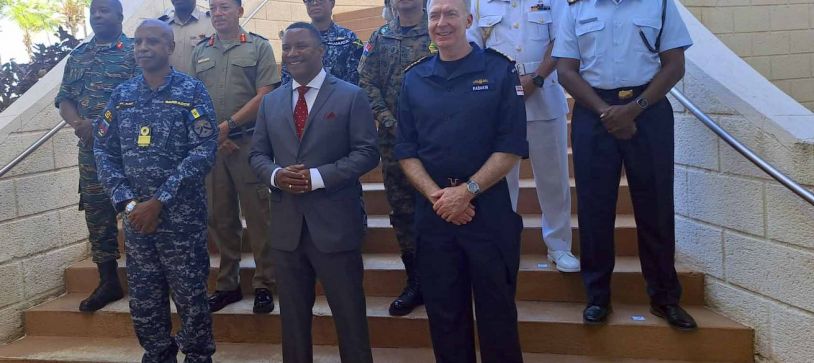 Commander Defence Force attends UK-Third Caribbean Chiefs of Defence Conference