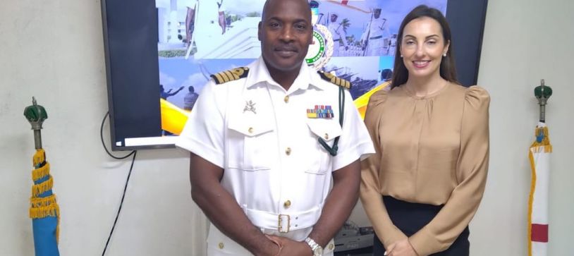 CANADIAN CONSOLATE PAYS COURTESY CALL ON  CAPTAIN CORAL HARBOUR