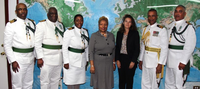 Red Cross Leaders pay Courtesy Call on CDF