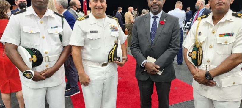 Minister of National Security and Commander Defence Force Attend United States Southern Command Change of Command Ceremony in Doral, Florida.