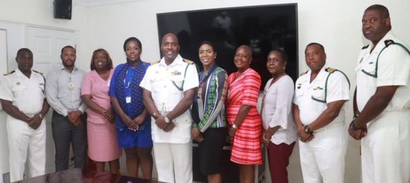 The University of The Bahamas Academic Board Courtesy Call onto Captain Coral Harbour and Accreditation Committee