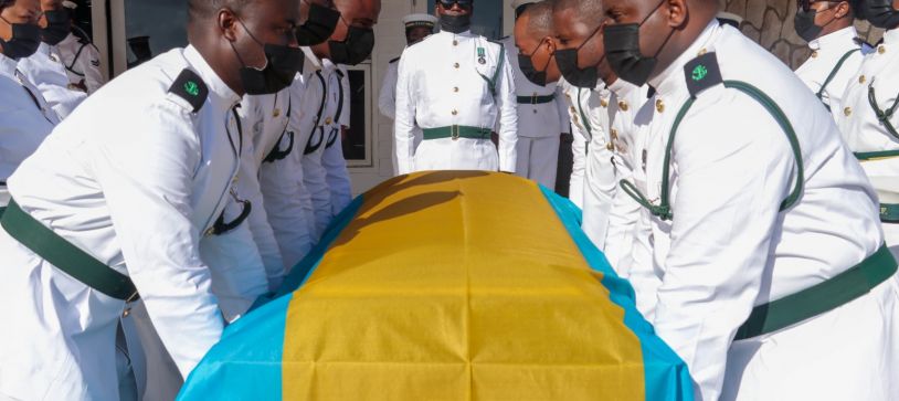 FUNERAL SERVICE HELD FOR THE LATE L/S RODNEY ADDERLEY