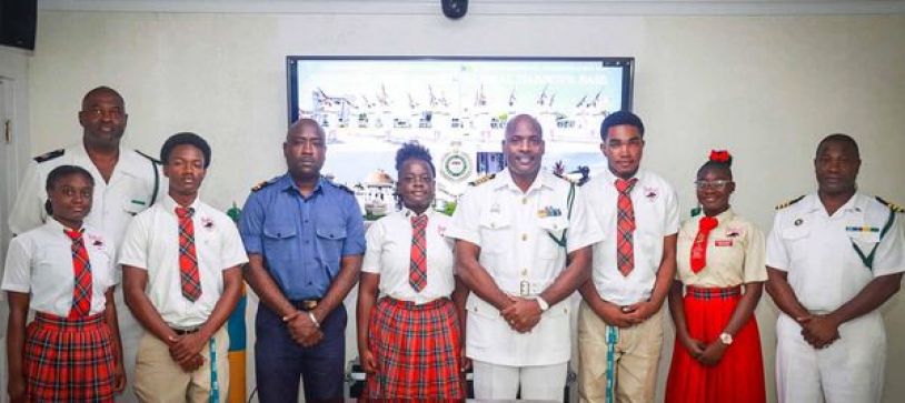 R.M Bailey Students Pay Courtesy Call on CCH