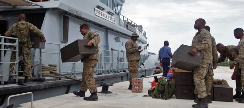 DEFENCE FORCE ENGAGED IN HURRICANE RECOVERY EFFORTS