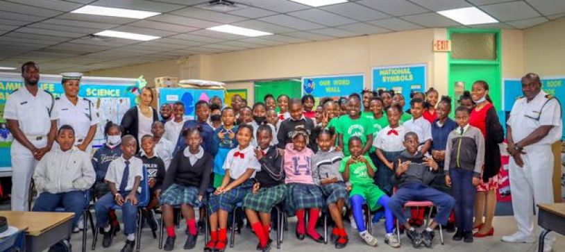 RBDF MORALE WELFARE & RECREATIONAL UNIT VISITS URIAH MCPHEE SCHOOL