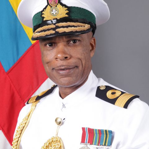 Official photo of Commodore Tellis A. Bethel