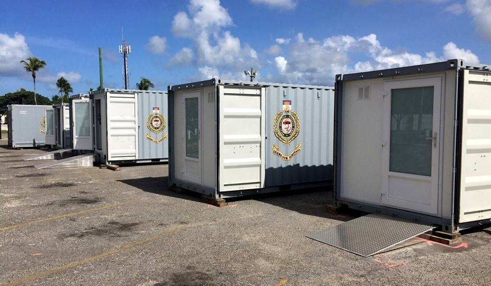 DEFENCE FORCE MOBILE BASE CITY TO PROVIDE MUCH NEEDED RELIEF FOR CROOKED ISLAND RESIDENTS