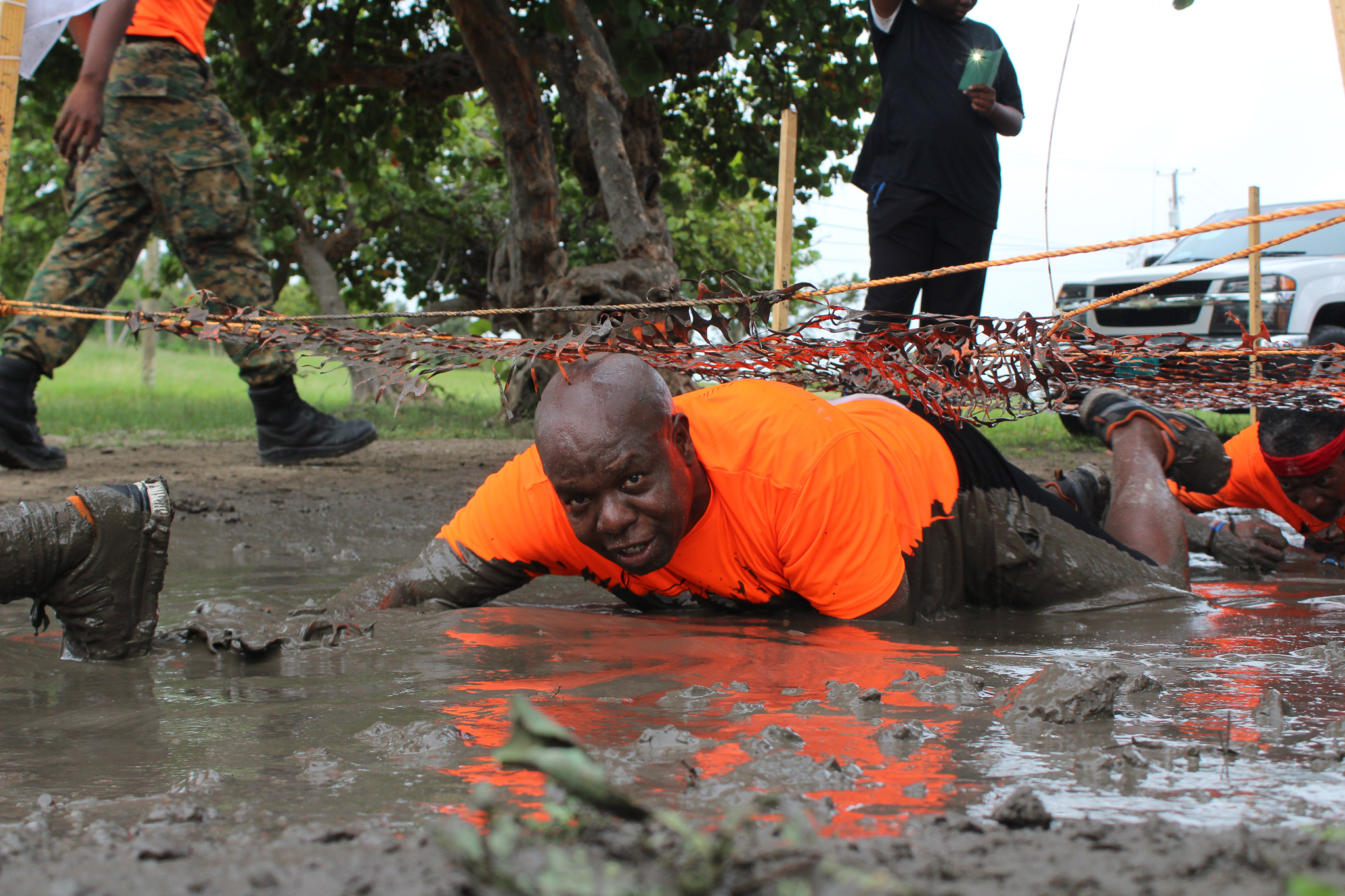 Defence Force participates in Bahama Health Mud Run 2018