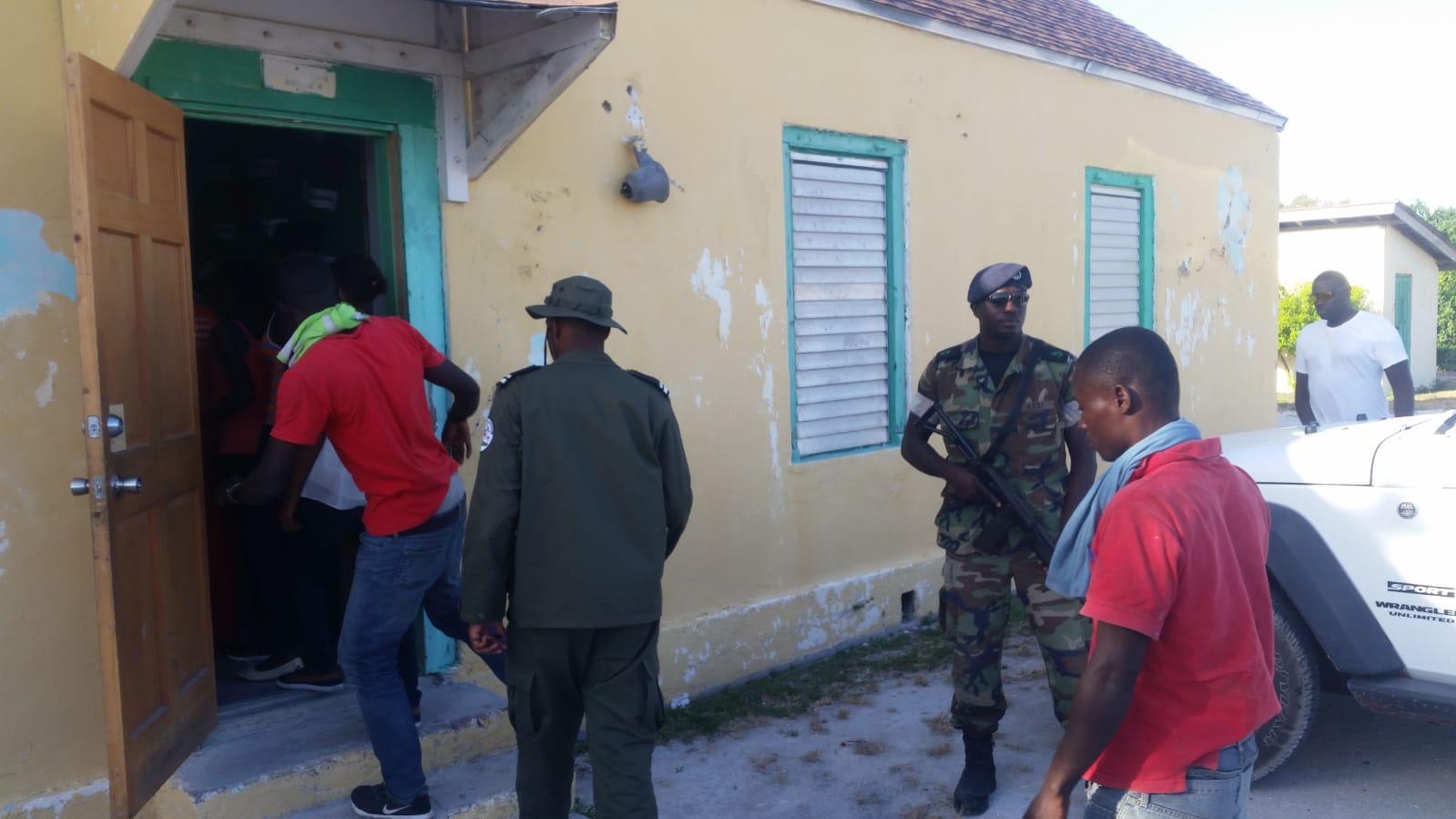 Haitian Migrants Charged before Courts