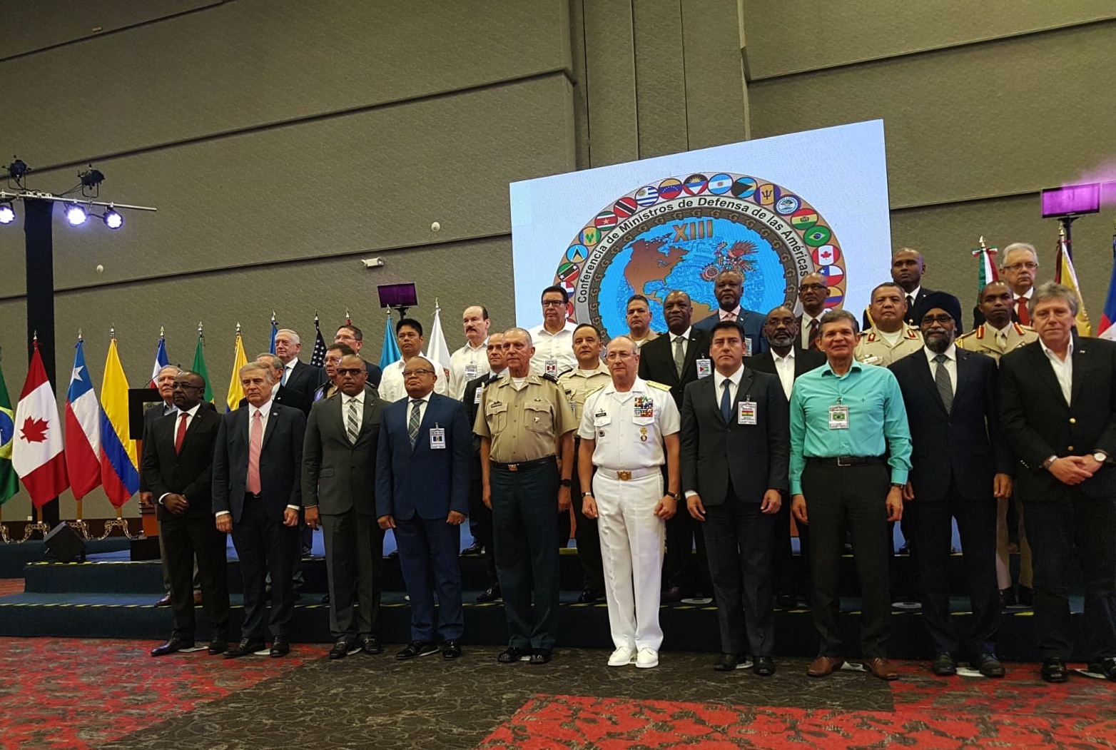 MINISTER DAMES, MINISTER OF NATIONAL SECURITY, ATTENDS THE XIII CONFERENCE OF DEFENSE MINISTERS OF THE AMERICAS CANCUN, MEXICO, 7th – 10th OCTOBER, 2018