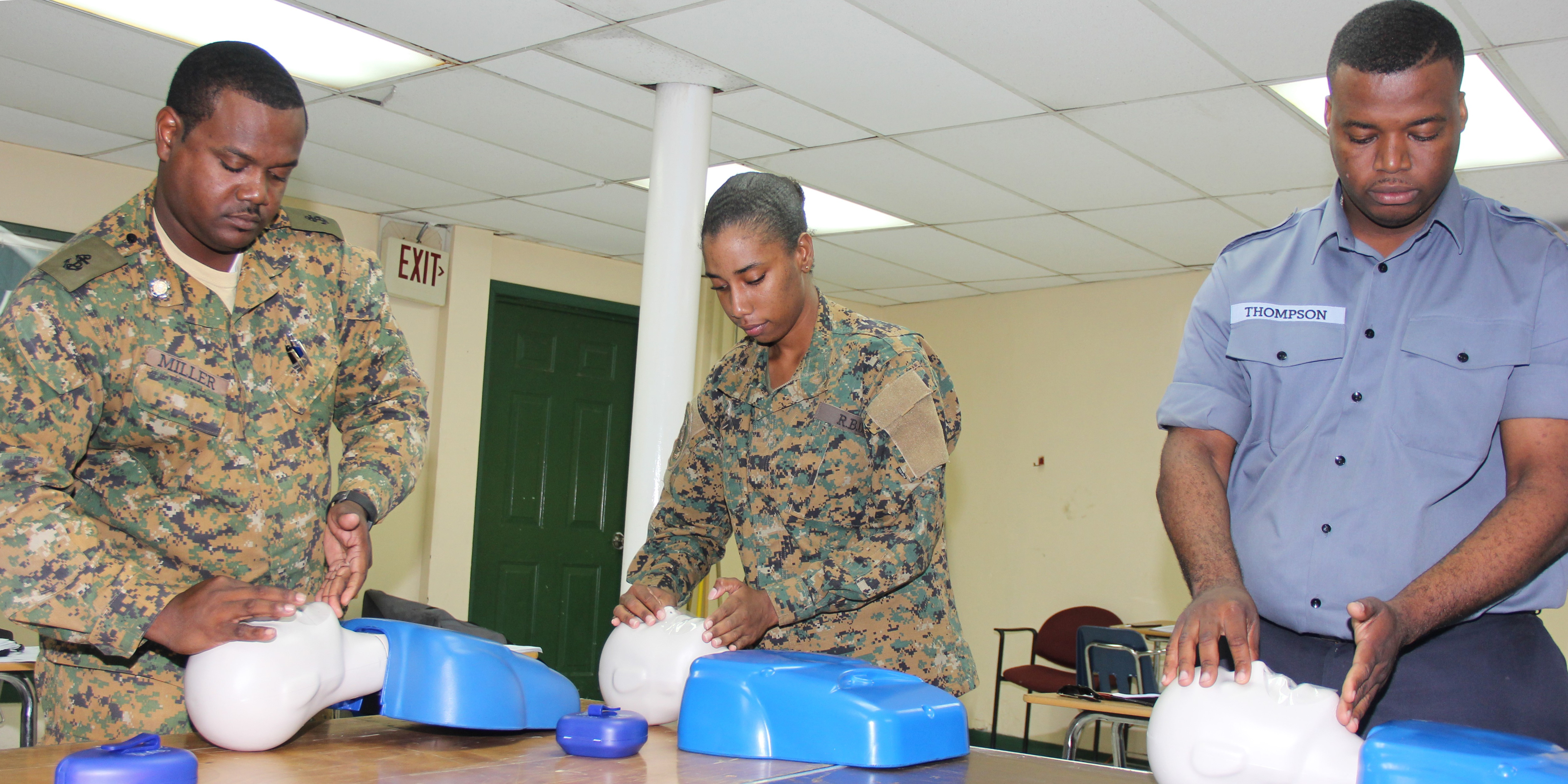 RBDF Medical Staff conducts First Aid and CPR Training