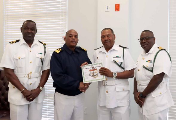 Members of RBDF Southern Command Team Awarded