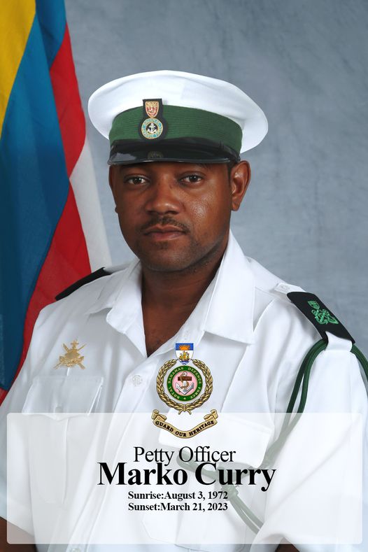 RBDF Extends Condolences to the Family of the Late Petty Officer Marko Curry